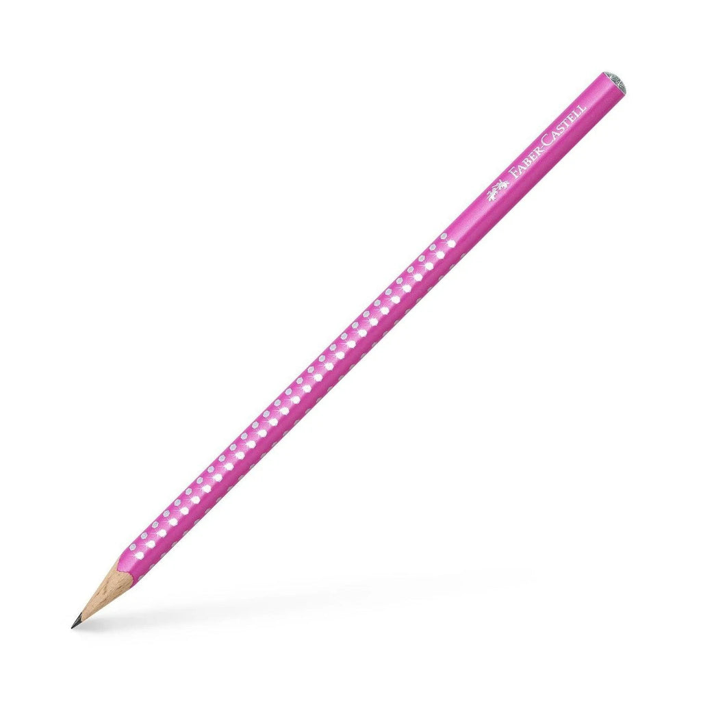 Faber-Castell Sparkle Graphite Pencil - PINK