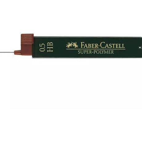 Faber Castell Mechanical Pencil Lead Refill 0.5mm HB 12pc