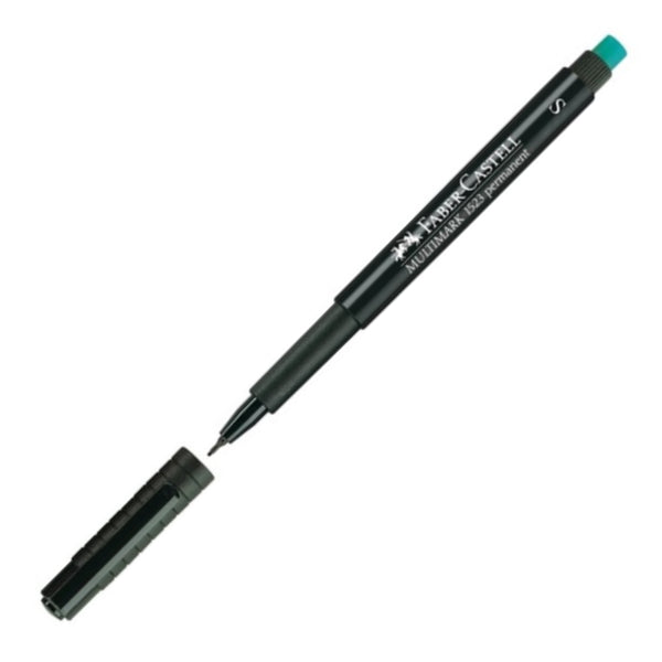 Faber Castell Multimark 1523 Permanent Black Super-Fine Marker