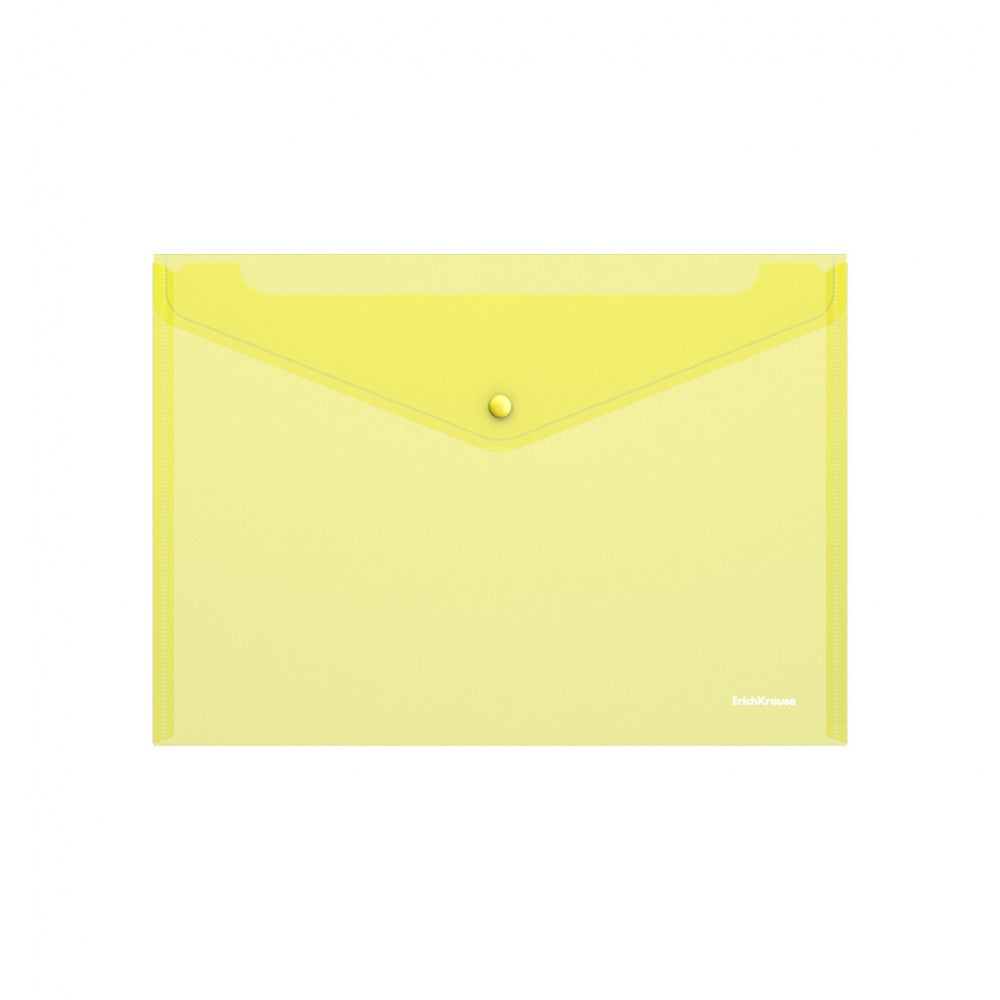 Economix Clear Envelope A4 with Button