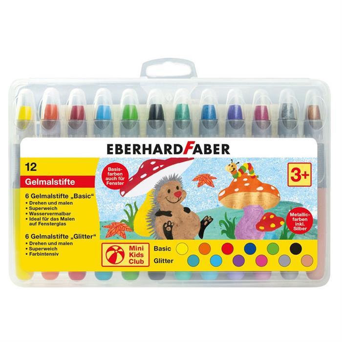 EberhardFABER Metallic Pastel Pack of 12 Age 3+