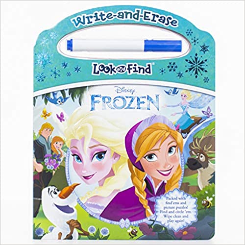 Disney Frozen - Write-and-Erase Look and Find