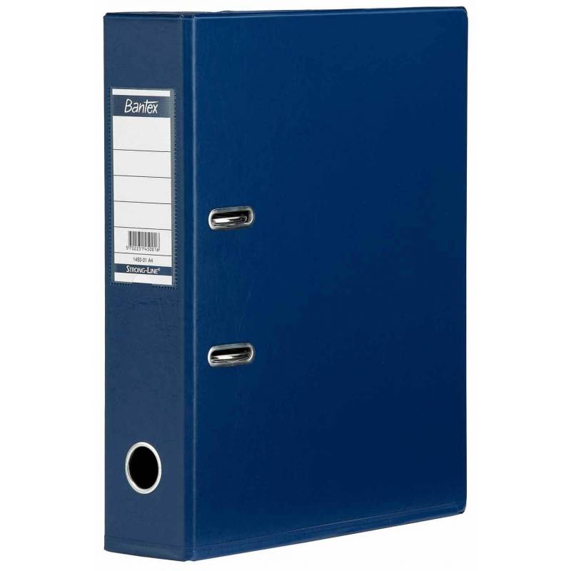 Bantex Box File A4 Strong Line Thin (Blue)