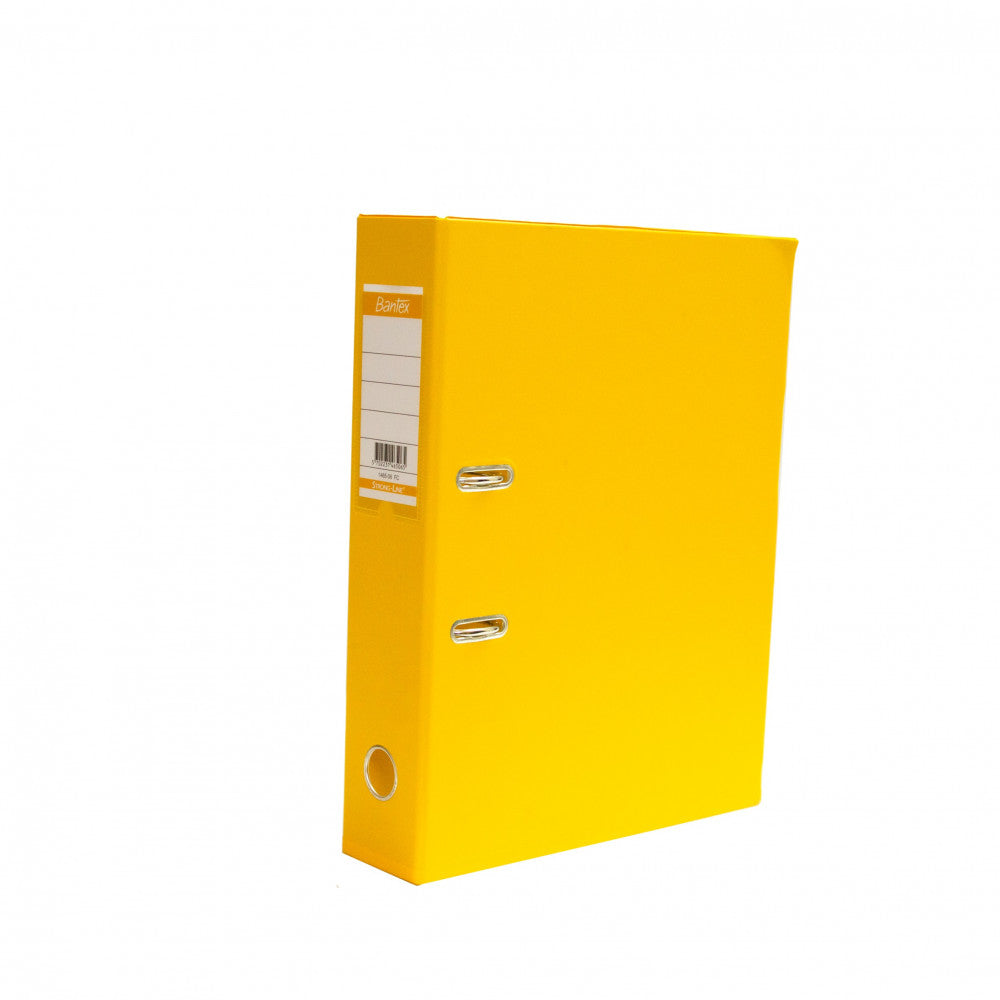 Bantex Box File A4 Strong Line Thin (Yellow)