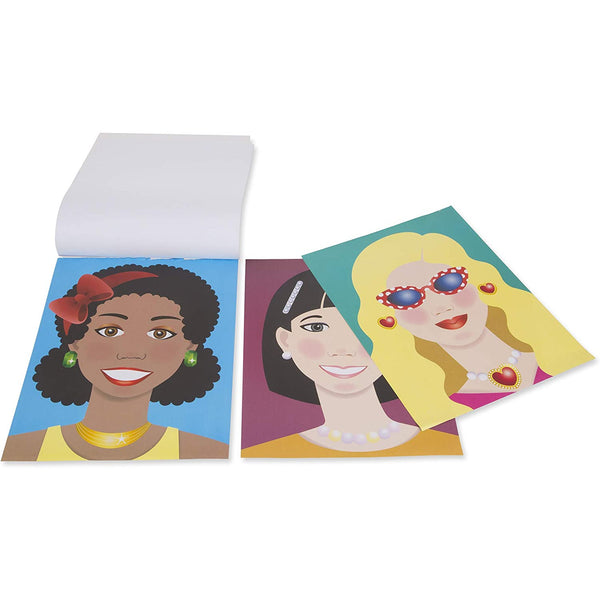 Melissa & Doug Make-a-Face Sticker Pad