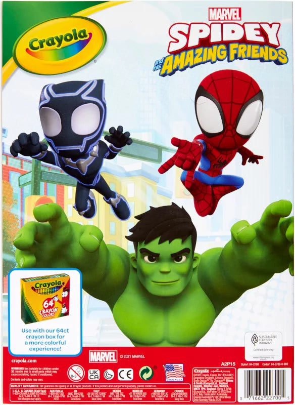 Marvel - Spider-Man - Gigantic Coloring & Activity Book - 200 Pages