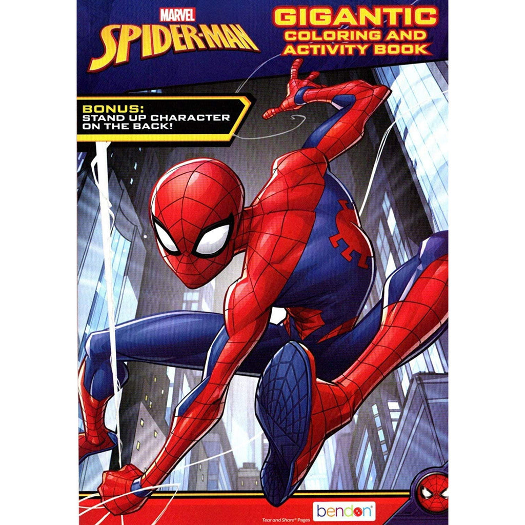 Marvel - Spider-Man Coloring &amp; Activity Book: 200 Pages of Web-Slinging Fun and Adventure!