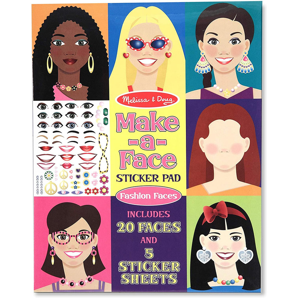 Melissa & Doug Make-a-Face Sticker Pad