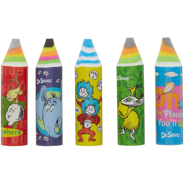 Raymond Geddes Dr. Seuss Crayon Eraser (Pack of 24)