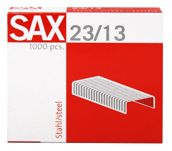 Staples 23/13 1000pcs/Box SAX