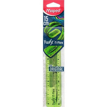 Maped Flexible Ruler Twist 'n Flex 15CM