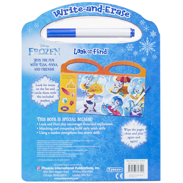 Disney Frozen - Write-and-Erase Look and Find