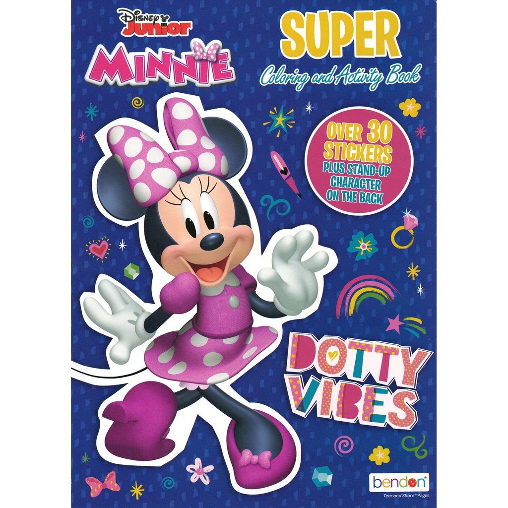 Disney Minnie Coloring & Activity Book: Dive into a World of Fun with Minnie Mouse!  160 Pages of Creativity, Fun, and Adventure Await!