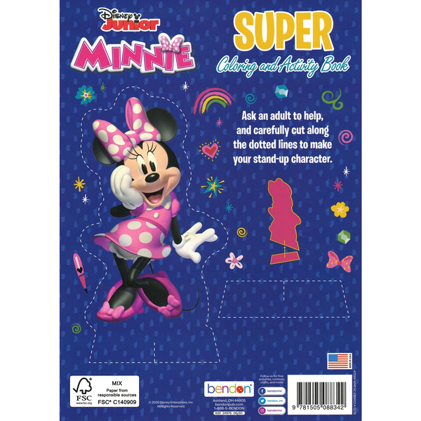 Disney Minnie Coloring & Activity Book: Dive into a World of Fun with Minnie Mouse!  160 Pages of Creativity, Fun, and Adventure Await!