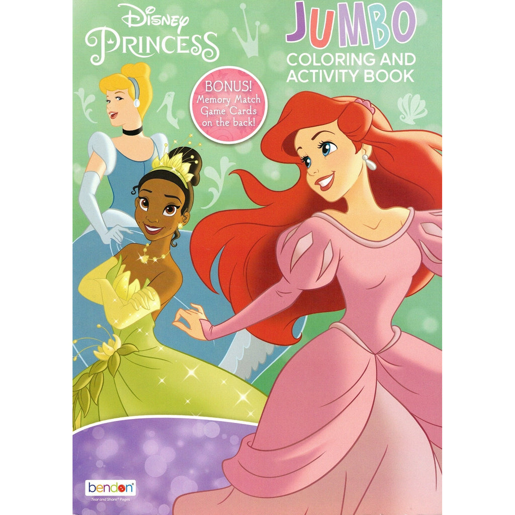 Disney Princess 80-Page Coloring and Activity Book: Unlock a Kingdom of Fun and Learning!