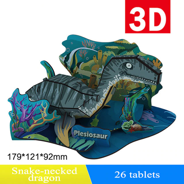 Dinosaur Plesiosaurus 3D Puzzle