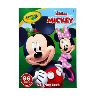 Crayola 96-Page Coloring & Activity Book - Disney Mickey: Unleash the Magic of Creativity!