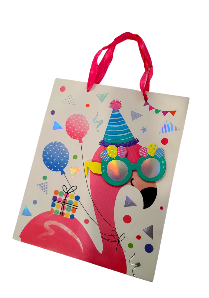 Gift Paper Bag, Vertical 31x12x42cm BIRTHDAY THEME