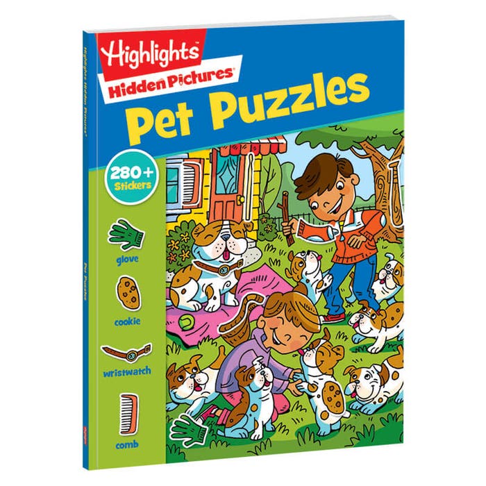 Pet Puzzles Sticker - Highlights Hidden Pictures