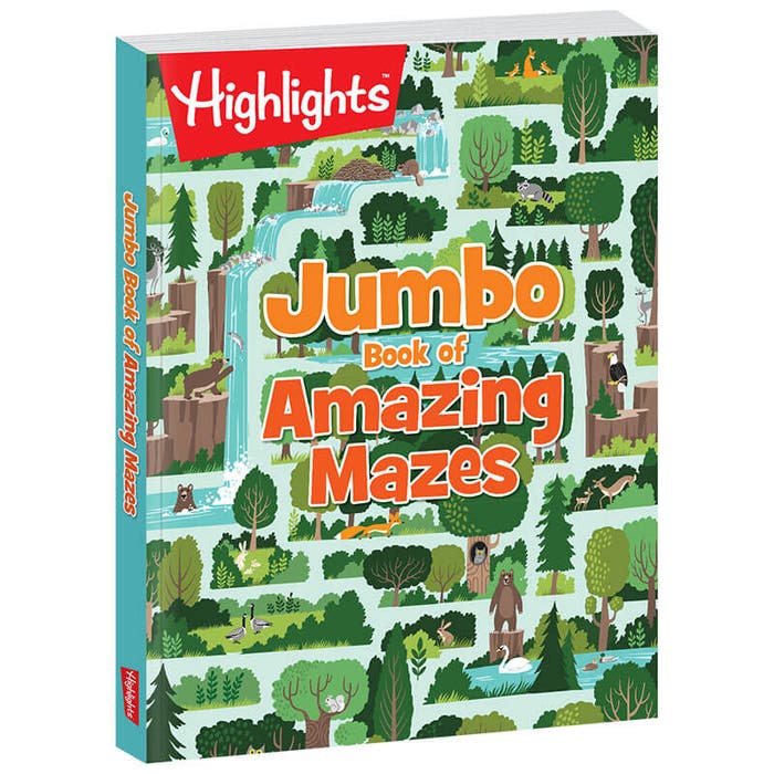 Jumbo Book of Amazing Mazes - Highlights Hidden Pictures