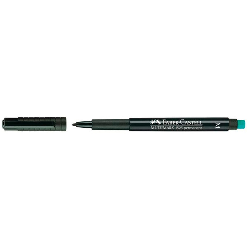 Faber Castell Multimark 1523 Permanent Black Super-Fine Marker