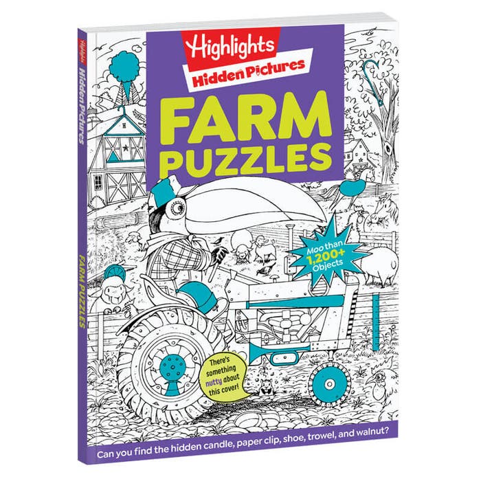 Farm Puzzles - Highlights Hidden Pictures