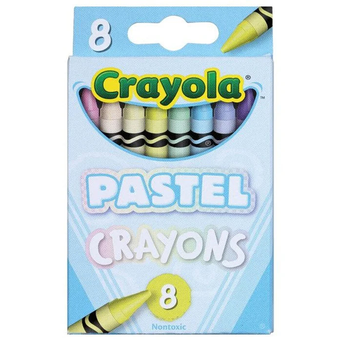 Pastel Crayons 8 ct Crayola