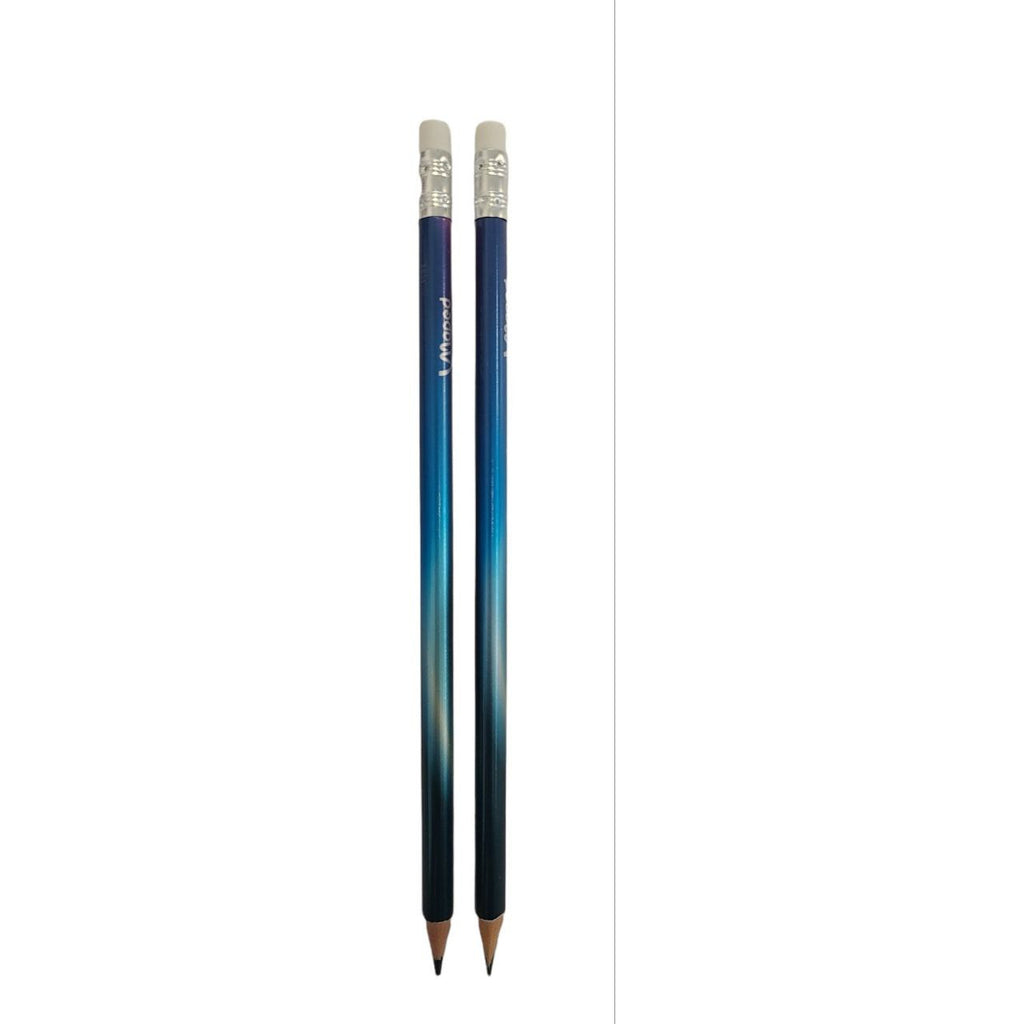 Pack of 2 - Graphite pencil Maped Nightfall with eraser